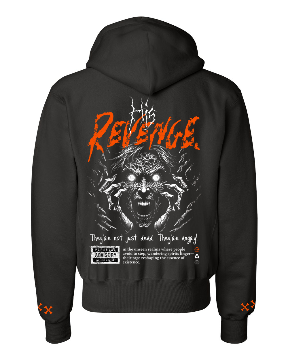 Haunted Thoughts Reverse Weave® Hooded Sweatshirt